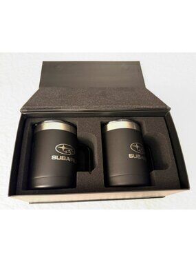 Brand New Subaru Insulated Tumblers (Boxed Set of 2)